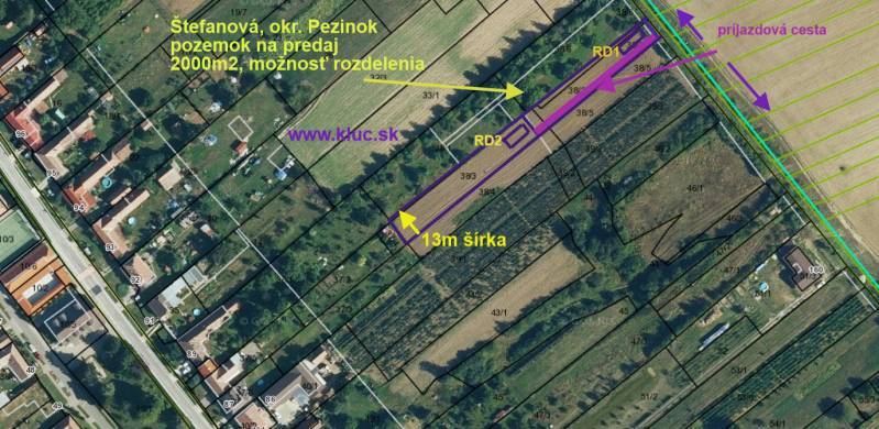 Vendita Terreni residenziali, Terreni residenziali, Pezinok, Slovakia