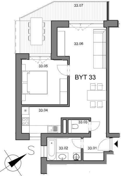 Vendita Appartamento con 2 stanze, Appartamento con 2 stanze, Piešťany