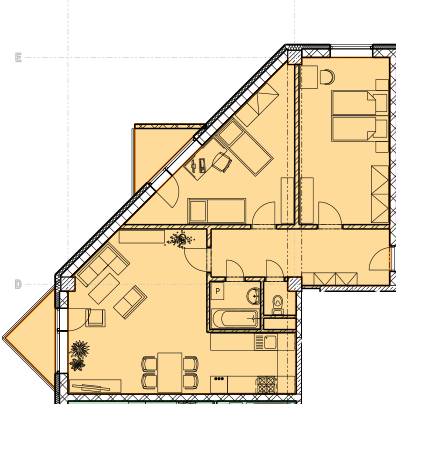 Vendita Appartamento con 3 stanze, Appartamento con 3 stanze, Rybničná