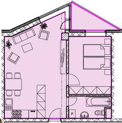 Vendita Appartamento con 2 stanze, Appartamento con 2 stanze, Rybničná