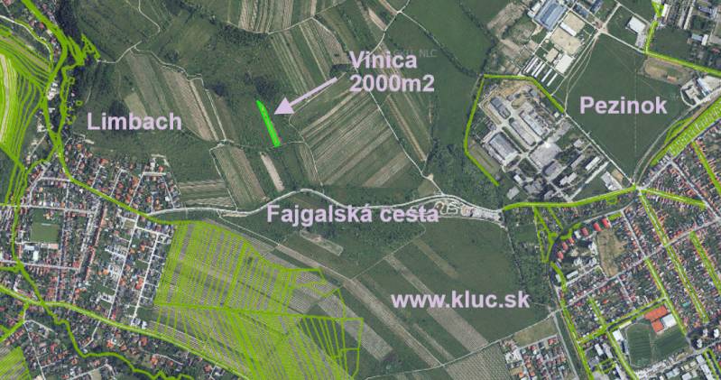 Vendita Terreni ricreativi, Terreni ricreativi, Fajgalská cesta, Pezin