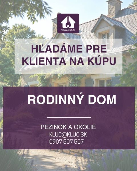 Acquisto Casa unifamiliare, Casa unifamiliare, Pezinok, Slovakia